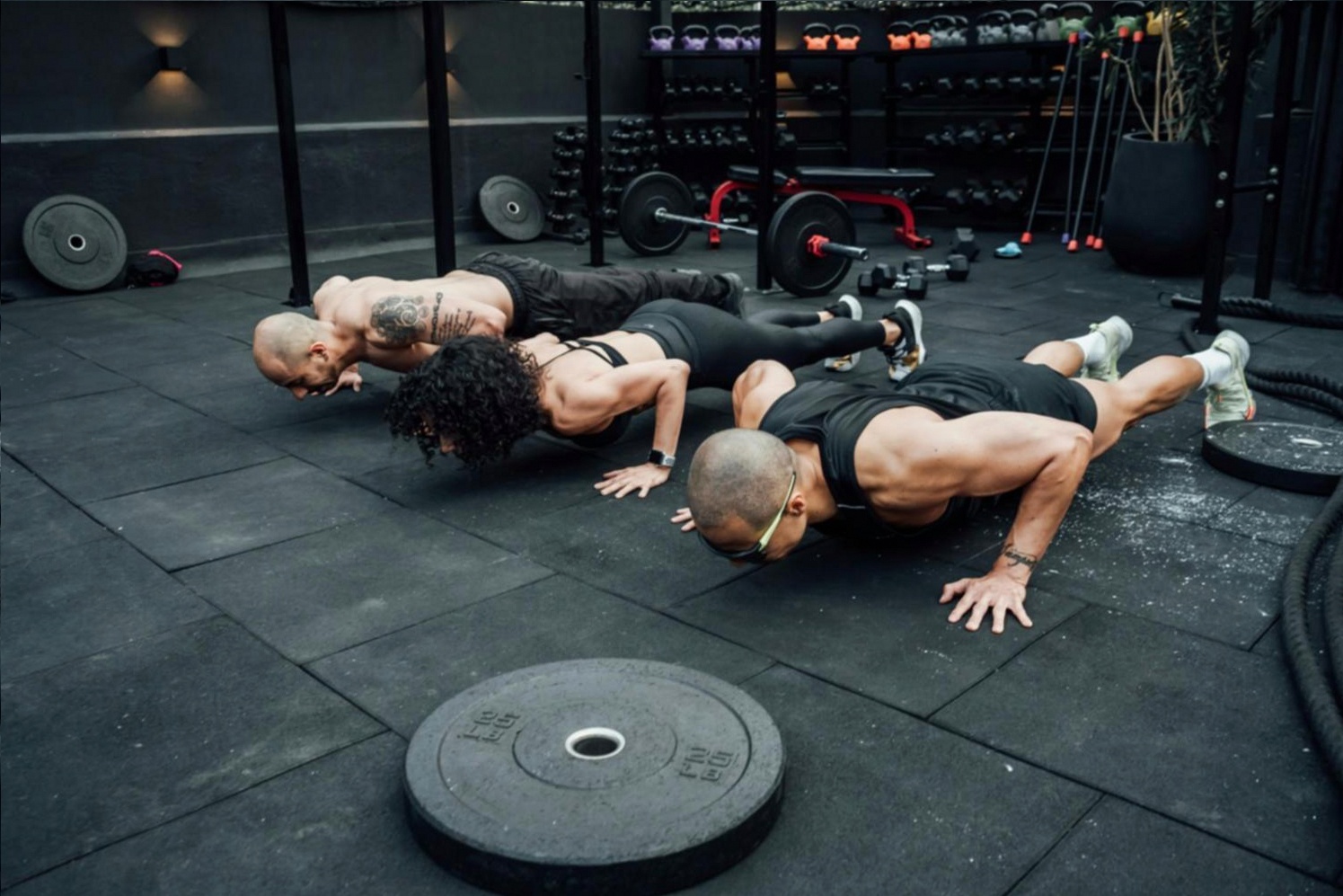 Step-by-step flexibility training exercise